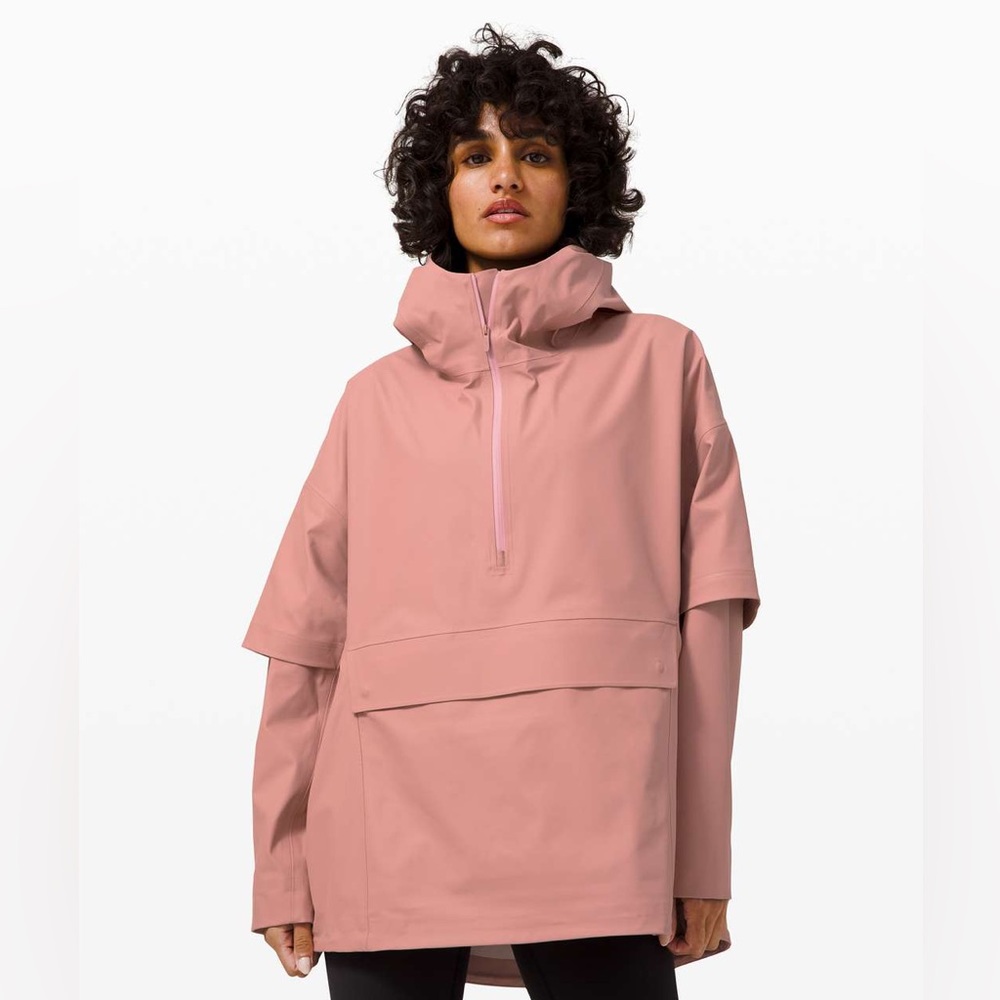 Lululemon Into the Drizzle 1/2 Zip Jacket